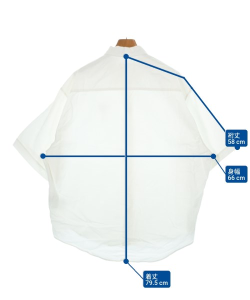 ami（アミ）カジュアルシャツ 白 サイズ:M メンズ/2200642269034