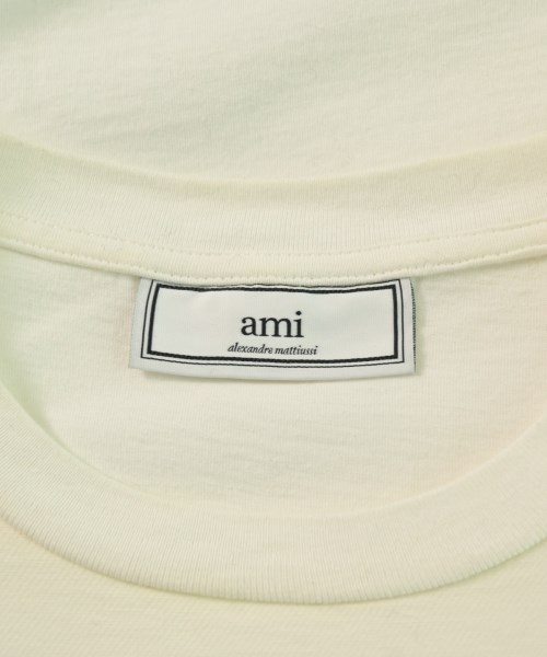 ami（アミ）Tシャツ・カットソー 白 サイズ:XS メンズ/2200643327177