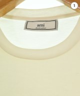 ami（アミ）Tシャツ・カットソー 白 サイズ:XS メンズ/2200643327177