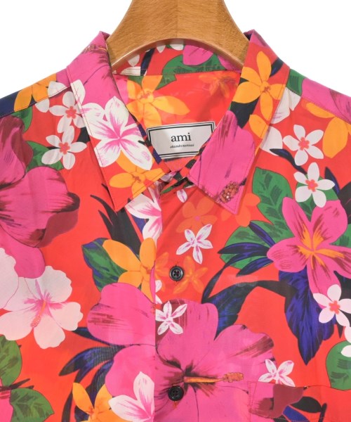 ami（アミ）カジュアルシャツ 赤 サイズ:41(XL位) メンズ/2200622263021
