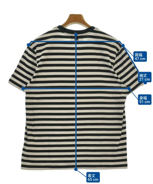 ami（アミ）Tシャツ・カットソー 黒 サイズ:L メンズ/2200622457031