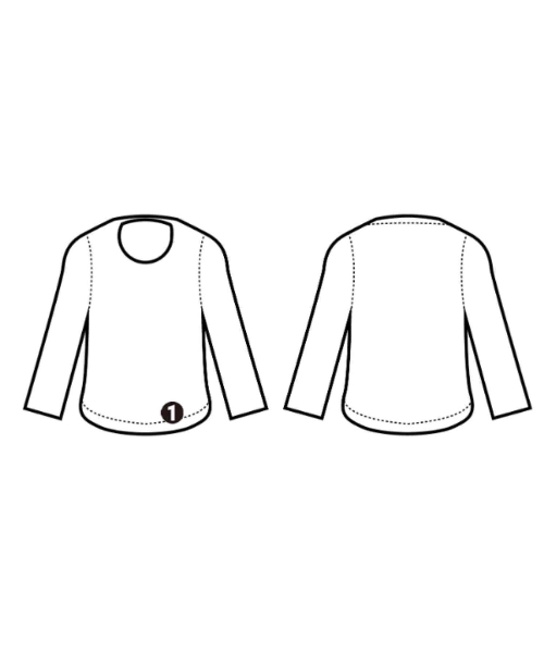 ami（アミ）Tシャツ・カットソー 白 サイズ:XS メンズ/2200622670058