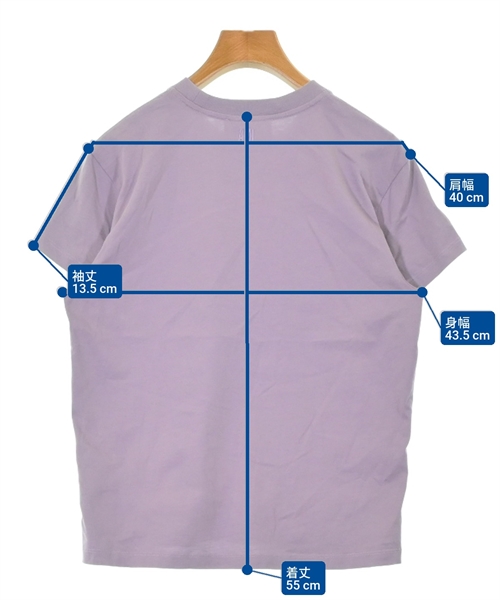 ami（アミ）Tシャツ・カットソー 紫 サイズ:XS レディース/2200627123016