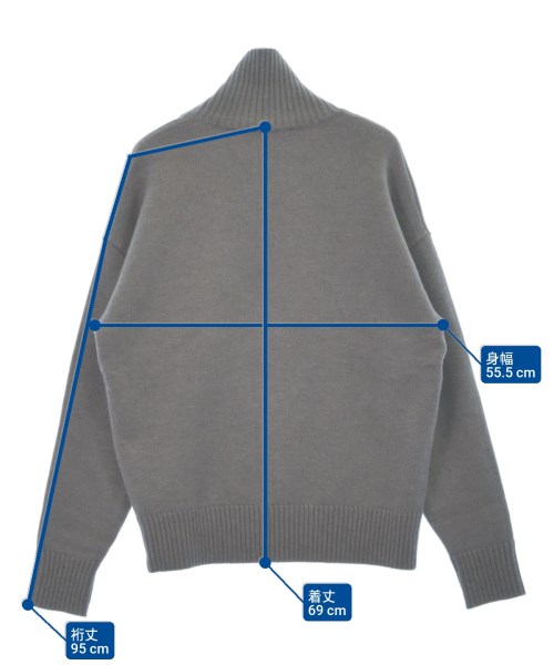 ami（アミ）ニット・セーター グレー サイズ:S メンズ/2200631932048