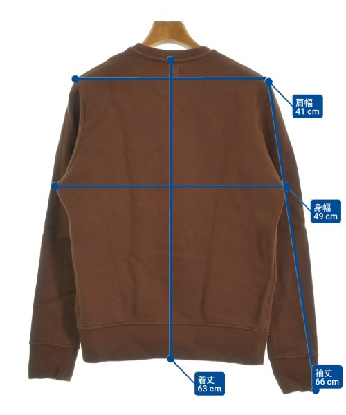 ami（アミ）スウェット 茶 サイズ:S メンズ/2200632403011