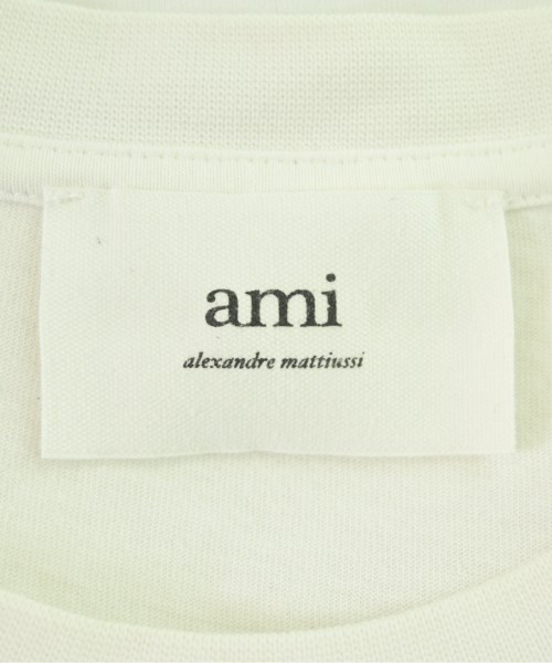 ami（アミ）Tシャツ・カットソー 白 サイズ:S レディース/2200634494093