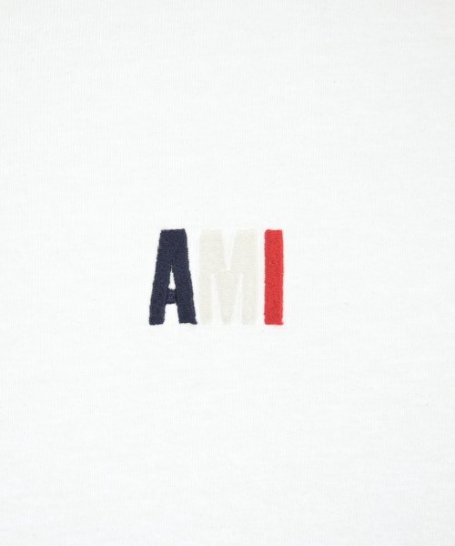 ami（アミ）Tシャツ・カットソー 白 サイズ:S メンズ/2200611366092