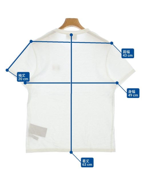 ami（アミ）Tシャツ・カットソー 白 サイズ:S メンズ/2200611366092