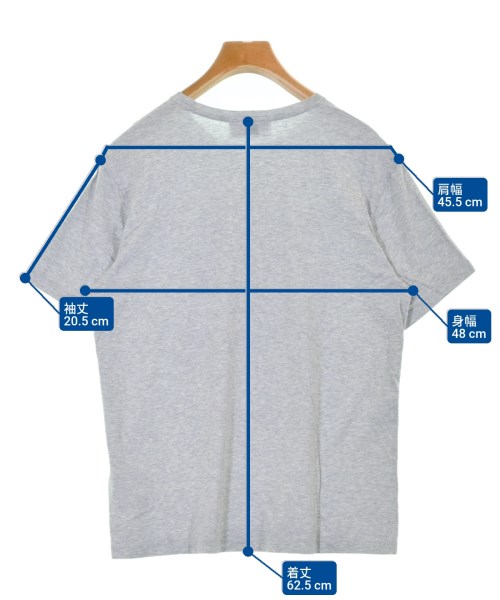 ami（アミ）Tシャツ・カットソー グレー サイズ:-(S位) メンズ/2200615149028