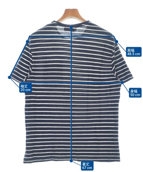 ami（アミ）Tシャツ・カットソー 紺 サイズ:-(M位) メンズ/2200615162133