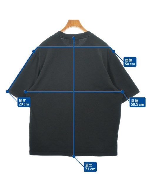 ami（アミ）Tシャツ・カットソー 黒 サイズ:L メンズ/2200617462064