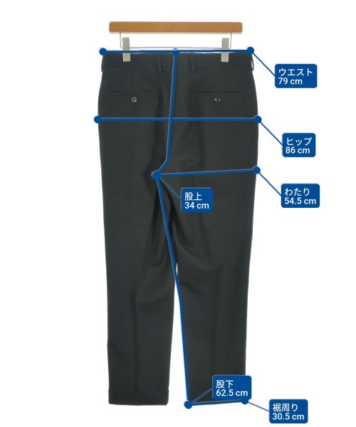 ami（アミ）スラックス 黒 サイズ:38(S位) メンズ/2200619448028