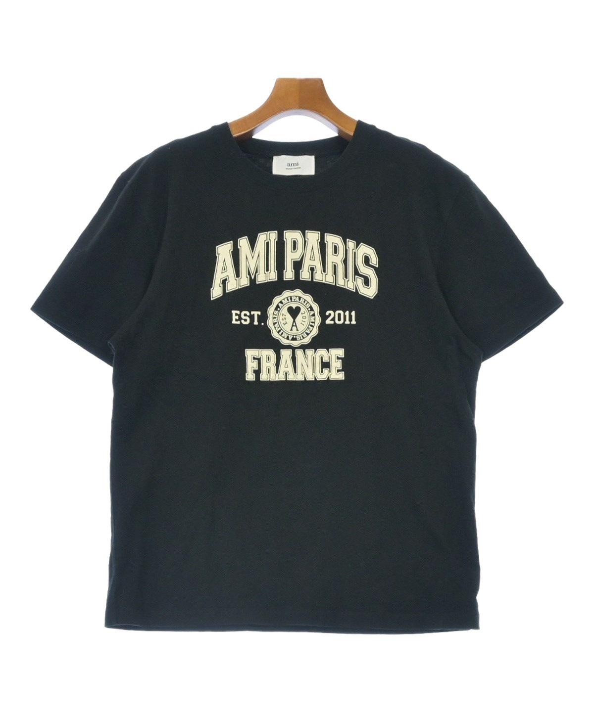 ami（アミ）Tシャツ・カットソー 黒 サイズ:3XL メンズ