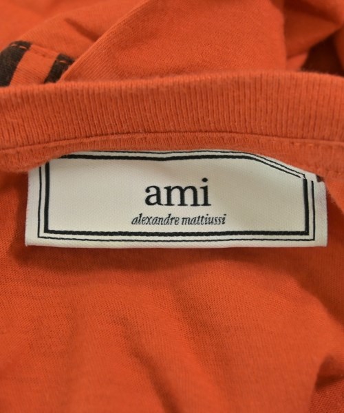 ami（アミ）Tシャツ・カットソー オレンジ サイズ:L メンズ/2200672217104