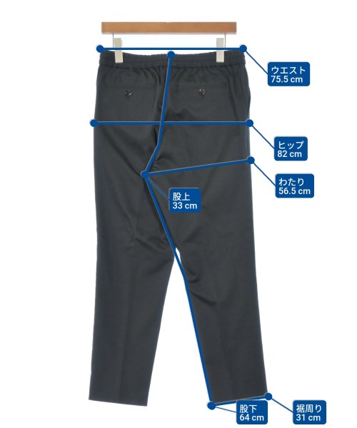 ami（アミ）スラックス 黒 サイズ:S メンズ/2200673474155