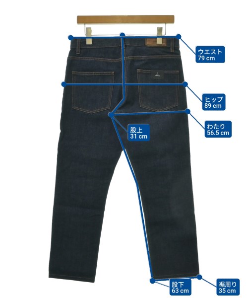 ami（アミ）デニムパンツ 紺 サイズ:30(M位) メンズ/2200670155682