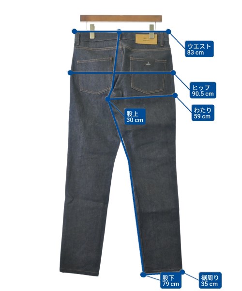 ami（アミ）デニムパンツ 紺 サイズ:30(M位) メンズ/2200672342424