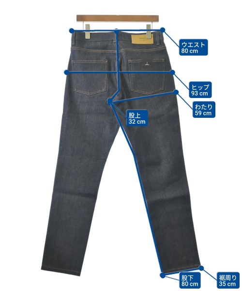 ami（アミ）デニムパンツ 紺 サイズ:30(M位) メンズ/2200672342448