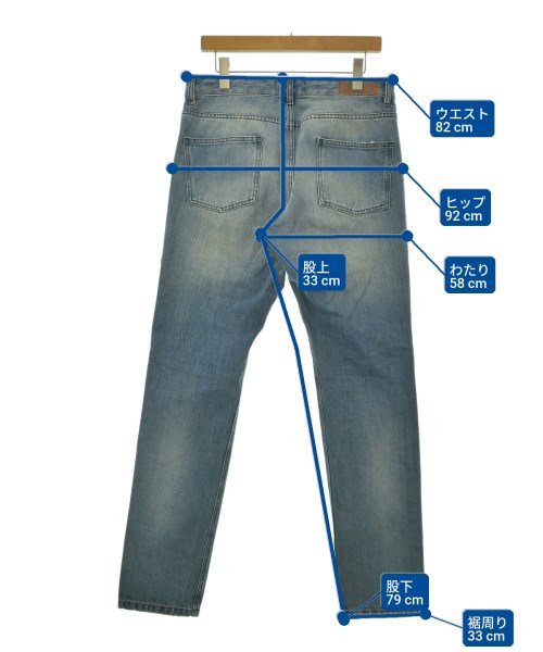 ami（アミ）デニムパンツ 青 サイズ:31(M位) メンズ/2200679047018