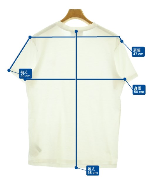 ami（アミ）Tシャツ・カットソー 白 サイズ:S メンズ/2200679447030