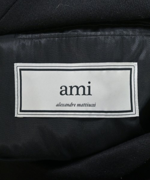 ami（アミ）チェスターコート 黒 サイズ:46(M位) メンズ/2200696923012