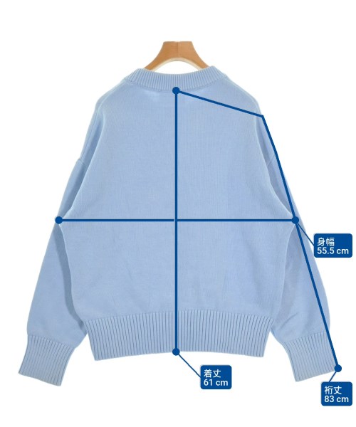 ami（アミ）ニット・セーター 青 サイズ:S レディース/2200656477036