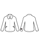 ami（アミ）カバーオール 白 サイズ:S メンズ/2200657804015