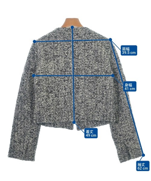 ami（アミ）カジュアルジャケット 黒 サイズ:36(XS位) レディース/2200654950357