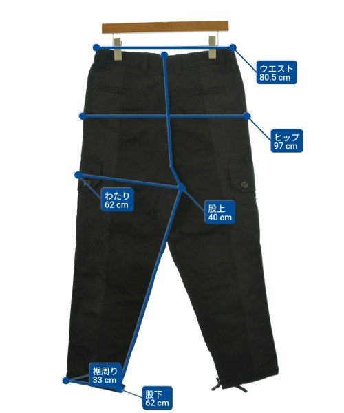 ami（アミ）カーゴパンツ 黒 サイズ:S メンズ/2200658074011