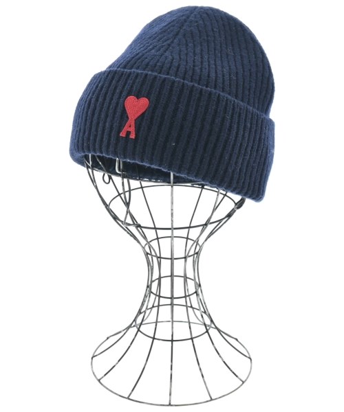 ami(アミ)ニットキャップ・ビーニー 紺 サイズ:-/2200661429020