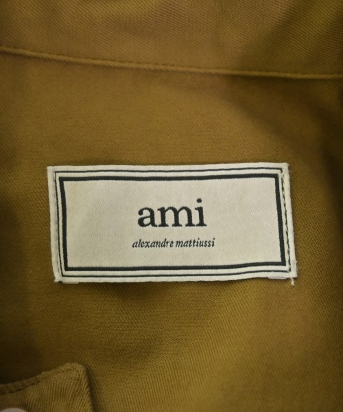 ami（アミ）カジュアルシャツ 茶 サイズ:XS メンズ/2200703129697