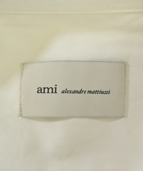 ami（アミ）カジュアルシャツ 白 サイズ:34(XXS位) レディース/2200711196018