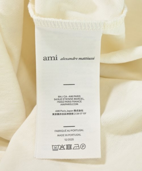 ami（アミ）Tシャツ・カットソー 白 サイズ:XXS レディース/2200711196025