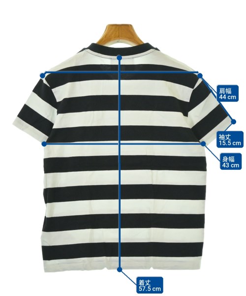 ami（アミ）Tシャツ・カットソー 黒 サイズ:XS レディース/2200711612044