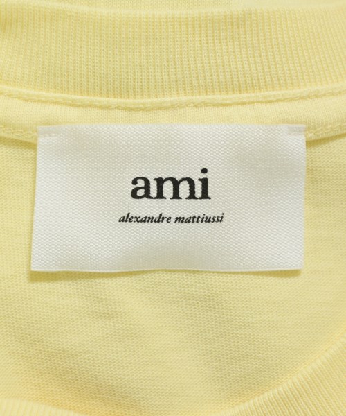 ami（アミ）Tシャツ・カットソー 黄 サイズ:XS メンズ/2200709491033