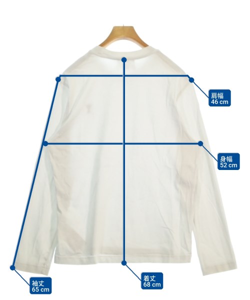 ami（アミ）Tシャツ・カットソー 白 サイズ:-(L位) メンズ/2200718985080