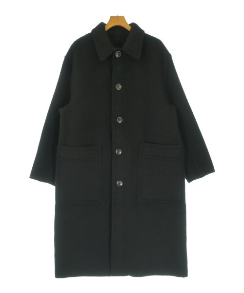 ami(アミ)ステンカラーコート 黒 サイズ:S/2200645603064