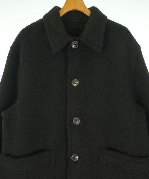 ami（アミ）ステンカラーコート 黒 サイズ:S メンズ/2200645603064