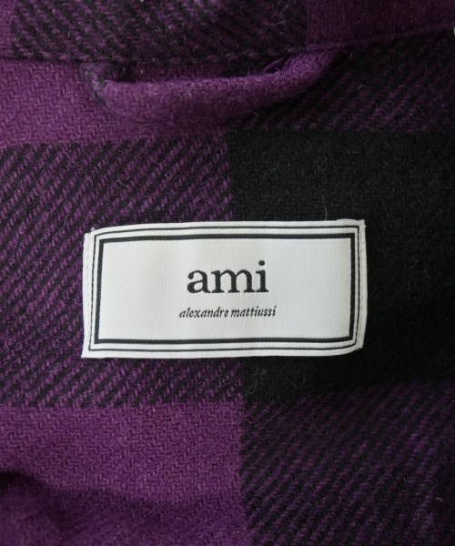 ami（アミ）カジュアルシャツ 紫 サイズ:37(M位) メンズ/2200646591049