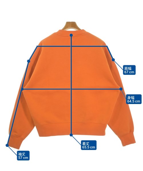 ami（アミ）スウェット オレンジ サイズ:L メンズ/2200650341111