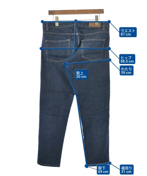 ami（アミ）デニムパンツ 紺 サイズ:30(M位) メンズ/2200639311050