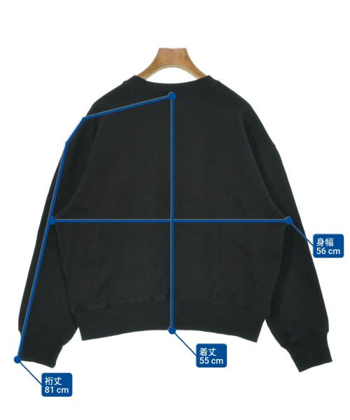 ami（アミ）スウェット 黒 サイズ:L レディース/2200649089031