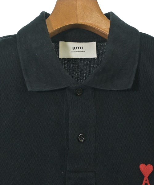 ami（アミ）ポロシャツ 黒 サイズ:M メンズ/2200651261012