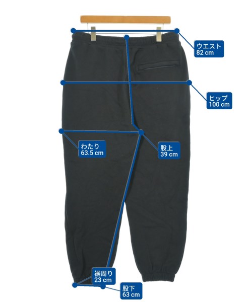 ami（アミ）スウェットパンツ 黒 サイズ:L メンズ/2200646973388