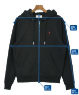 ami（アミ）パーカー 黒 サイズ:M メンズ/2200654232019