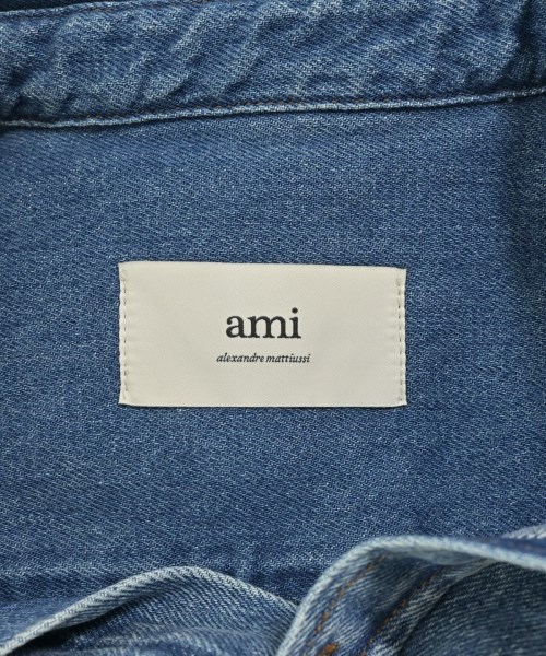 ami（アミ）カジュアルシャツ 青 サイズ:S メンズ/2200700318025