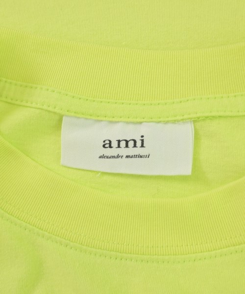 ami（アミ）Tシャツ・カットソー 黄 サイズ:S メンズ/2200703795021