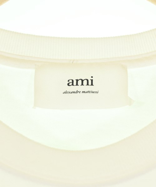 ami（アミ）Tシャツ・カットソー 白 サイズ:S メンズ/2200707053011
