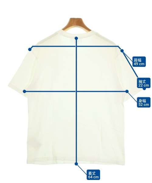 ami（アミ）Tシャツ・カットソー 白 サイズ:S メンズ/2200707053011