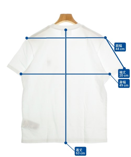 ami（アミ）Tシャツ・カットソー 白 サイズ:M メンズ/2200707434063